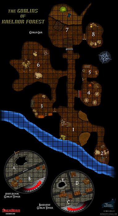 Goblin Lair map