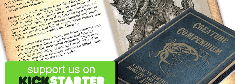 Creature Compendium Kickstarter